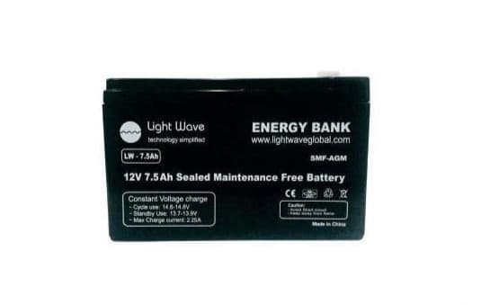 Lightwave UPS BATTERY 12V 7AH 20HR